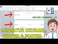 Cara Mengatur ukuran Header dan Footer di Microsoft Word