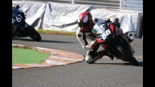 2018 KTC杯 近畿スポーツランド ロードレースシリーズ 最終戦 ST17 360°カメラ オンボード  GSXR125 GSXS125