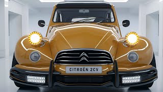 All-New 2025 Citroën 2CV: A Modern Classic with Electric Power!