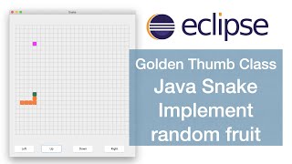 Java Snake 10 | Generating fruit at random location