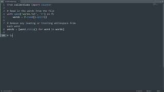Leetcode 192. Word Frequency in Python | Python Leetcode | Python Coding Tutorial | Python Code ASMR