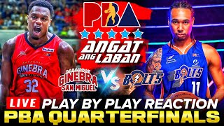 🔴BRGY GINEBRA vs MERALCO Bolts│ PBA COMMISIONERS' CUP 2025 Play-by-Play Reaction \u0026 Scoreboard