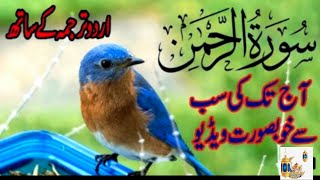 Surah Rahman Urdu Translation Full Qari Al Sheikh Abdul Basit Abdul Samad (2023)