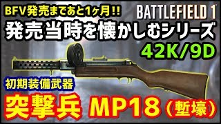 【BF1】突撃兵初期武器 \