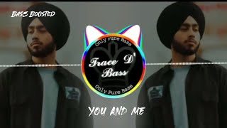 YOU AND ME 💗 [ BASS BOOSTED ] SHUBH | LATEST PUNJABI SONGS 2024 | LEO #viral #shorts