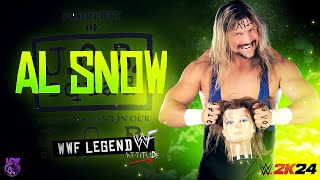 WWE 2K24 Al Snow Entrance, Signature \u0026 Finishers I Mods #ECW