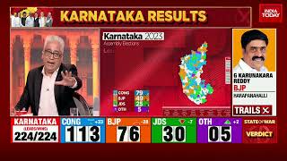 'JDS Crosses 30 Mark CousingTrouble For Congress': Rajdeep Sardesai  | Karnataka Result 2023