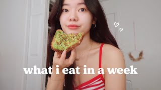 what i eat in a week 🥞 (easy vegan recipes)