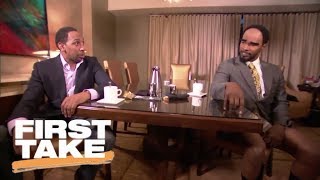 Cleveland A. Smith (Jamie Foxx) opens First Take with Stephen A. Smith | First Take | ESPN