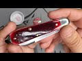 traditional knives gec 85 crown lifter in cherry smooth bone