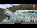 reclining buddha gets year end dusting