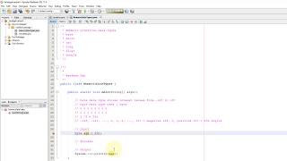Java Tutorial 4 - Variables, Numeric Primitive Data Types 1-2