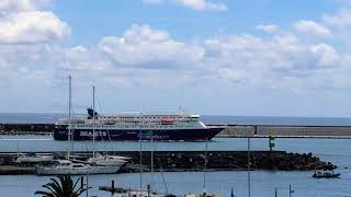 Seajets Aqua Jewel Atlanticoline arrival Ponta Delgada 29 April 2018