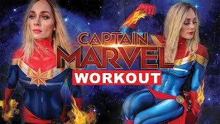 I Trained Like Captain Marvel - Brie Larson's Workout - Strength