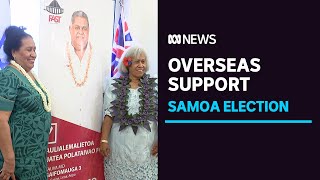 COVID restrictions means Samoan dual-citizens finding alternatives to flying home to vote | ABC News