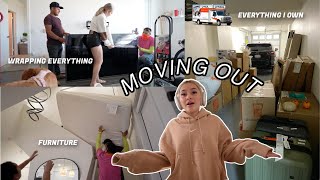 MOVING INTO OUR NEW HOUSE | our first night, unbuilding furniture, chaos