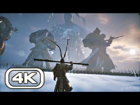 Black Myth Wukong – Monkey King vs. Ancient Gods Scene (4K 60FPS)