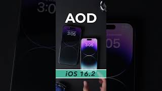 AOD on iPhone 14 Pro - iOS 16.2 vs iOS 16.1 #shorts | iGeeksBlog