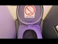 Different Spirit Airlines Airplane toilet (w/ Toilet Paper Test)