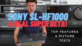 The Sony SL-HF1000- a real Super Beta! Top Features & Picture tests