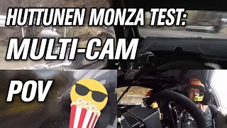 Huttunen Monza 🇮🇹 Test | POV Multi-Cam 👀 | #ACIRallyMonza