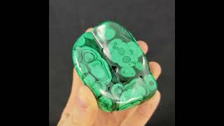 Polished Malachite from the Congo