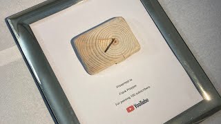 YouTube Play button 2023 One hundred subscribers