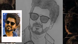 Vijay || Pencil Drawing || Master 🔥