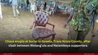 Trans Nzoia County: Wetangula and Natembeya supporters clash