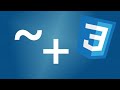Difference Between Tilde & Plus CSS Selectors (~ +) | CSS Tutorial