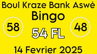 Boul Cho Kraze Bank Aswè 14 février Ak Tout Maryaj Bingo ( 54 FL )