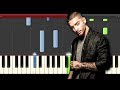 Maluma sin Contrato ft. Fifth Harmony Piano midi sheet partitura cover play