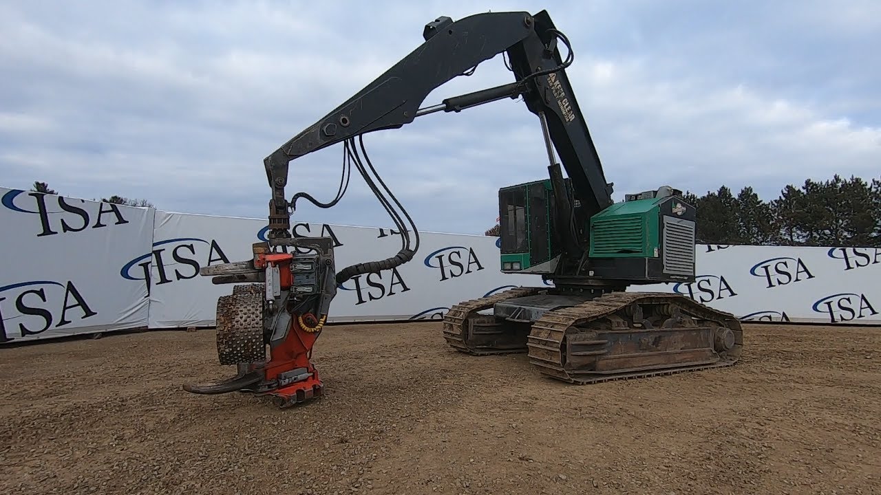 Lot 1087: 2009 Timber Pro TN725B Processor/Harvester Will Be Sold At ...