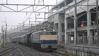 【JR】配9153レ EF65-501+D51 498+オヤ12-1+12系5B 那須塩原