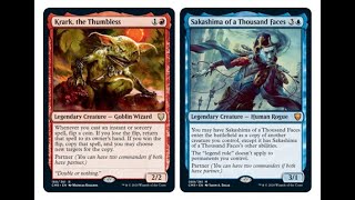 Krark, the Thumbless // Sakashima of a Thousand Faces Commander Deck