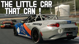 Having fun with the Mazda MX-5 in RaceRoom