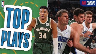 Wagner Brothers \u0026 Giannis go head-to-head in HUGE MATCHUP | TOP PLAYS from Bucks v Magic