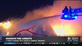 Police Charge 4 Teens With Arson, Criminal Trespass