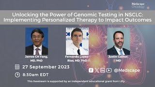 Unlocking the Power of Genomic Testing in NSCLC: Implementing Personalized Therapy to Impact Outcome