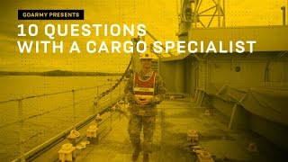 10 Questions with A Cargo Specialist | GOARMY​
