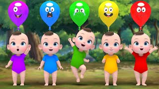 Fly balloon! Finger Family | 라임튜브 인기 영어동요 | детские песни  Nursery Rhymes | Baby & Kids Songs
