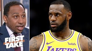 Lakers are 'doomed to get swept' if they make the NBA playoffs - Stephen A. | First Take