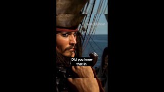 Did you know that in the PIRATES OF THE CARRIBEAN?... #shorts #johnnydepp #piratesofthecarribean