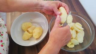 Krumpir salata sočna, brza i jednostavna, recept | Potato salad, easy to make