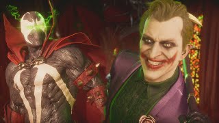The Joker Flirting With Spawn - Mortal Kombat 11