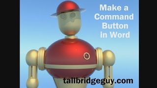 Visual Basic Primer using Microsoft Word 2013 - Make a Command Button