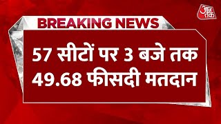 Lok Sabha Election Phase 7 Voting: अंतिम चरण का वोटिंग जारी, 57 सीटों पर 3 बजे तक 49.68 फीसदी मतदान