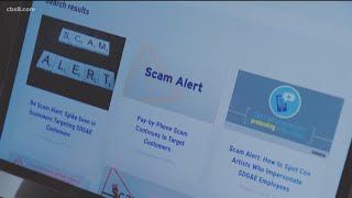 SDG&E warns of uptick in scams threatening power shutoff