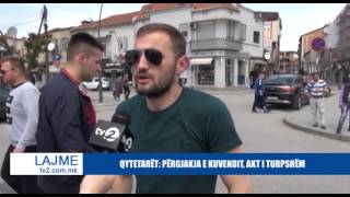 QYTETARËT: PËRGJAKJA E KUVENDIT, AKT I TURPSHËM