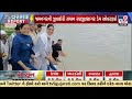 aerial view of overflowing ranjit sagar dam in jamnagar gujarat rain monsoon 2024 tv9gujarati